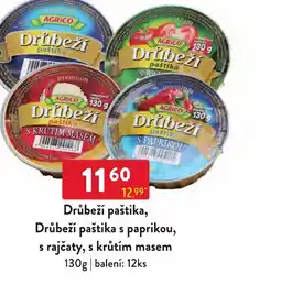 Qanto Drůbeží paštika, Drůbeží paštika s paprikou, s rajčaty, s krůtím masem nabídka