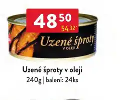 Qanto Uzené šproty v oleji nabídka
