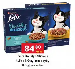 Qanto Felix Doubly Delicious kuře a krůta, losos a ryby nabídka
