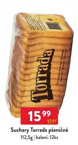 Qanto Torrrada suchary pšeničné nabídka
