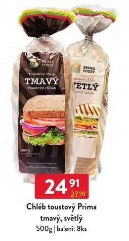Qanto Prima toustový chléb tmavý, světlý nabídka