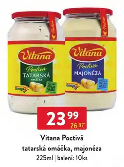 Qanto Vitana poctivá tatarská omáčka, majonéza nabídka