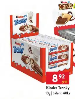 Qanto Kinder Tronky nabídka