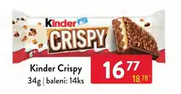Qanto Kinder Crispy nabídka