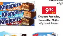 Qanto Knoppers PeanutBar, CoconutBar, NutBar nabídka