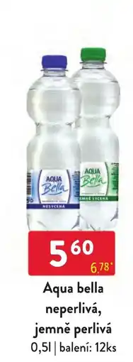 Qanto Aqua bella jemně perlivá nabídka