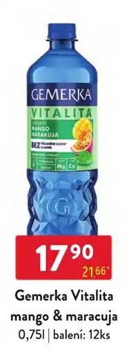 Qanto Gemerka Vitalita mango & maracuja nabídka