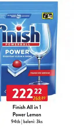 Qanto Finish All in 1 Power Lemon nabídka