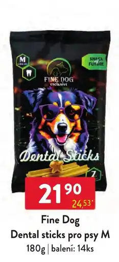 Qanto Fine Dog Dental sticks pro psy M nabídka