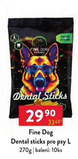 Qanto Fine Dog Dental sticks pro psy L nabídka