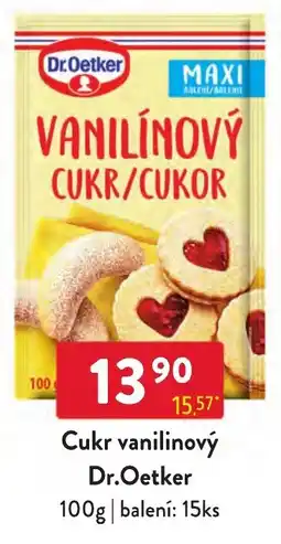 Qanto Dr.Oetker vanilínový cukr/cukor nabídka