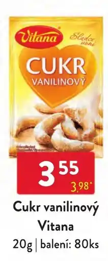 Qanto Vitana cukr vanilinovy nabídka