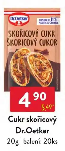 Qanto Dr.Oetker cukr skořicový nabídka
