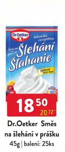 Qanto Dr.Oetker Směs na šlehání nabídka