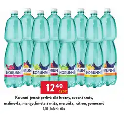 Qanto Korunní jemně perlivá bílé hrozny nabídka