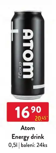 Qanto Atom Energy drink nabídka