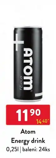 Qanto Atom Energy drink nabídka