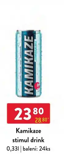 Qanto Kamikaze stimul drink nabídka