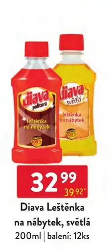 Qanto Diava Leštěnka na nábytek, světlá nabídka