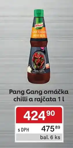 Qanto Pang Gang omáčka chilli a rajčata nabídka