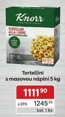 Qanto Knorr Tortellini s masovou náplní nabídka