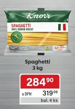 Qanto Knorr Spaghetti nabídka