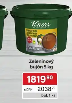 Qanto Knorr zeleninový bujón nabídka
