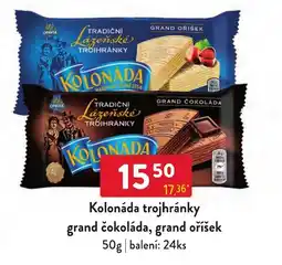 Qanto Kolonáda trojhránky grand čokoláda, grand oříšek nabídka