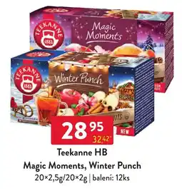 Qanto Teekanne HB Magic Moments, Winter Punch nabídka