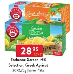 Qanto Teekanne Garden Selection, Greek Apricot nabídka