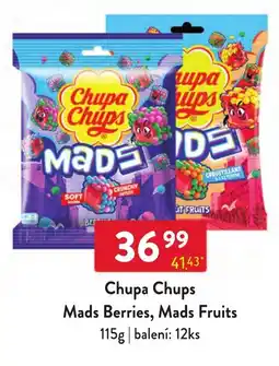 Qanto Chupa Chups Mads Berries, Mads Fruits nabídka