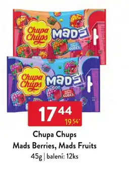 Qanto Chupa Chups Mads Berries, Mads Fruits nabídka