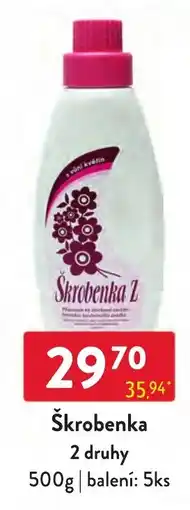 Qanto Škrobenka 2 druhy nabídka