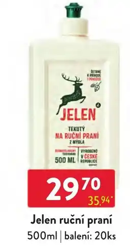 Qanto Jelen ruční praní nabídka