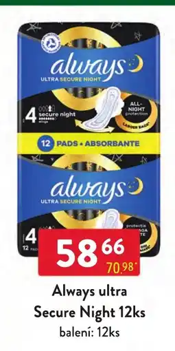 Qanto Always ultra Secure Night nabídka