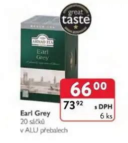 Qanto Ahmad Tea Earl Grey nabídka
