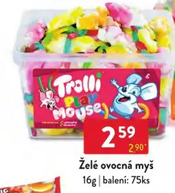 Qanto Tralli želé ovocná myš nabídka