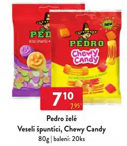 Qanto Pedro želé Veselí špuntíci, Chewy Candy nabídka