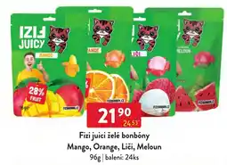 Qanto Fizi juicy želé bonbóny nabídka