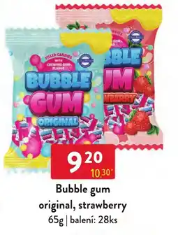 Qanto Bubble gum original, strawberry nabídka