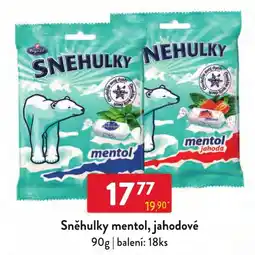 Qanto Snehulky mentol, jahodové nabídka