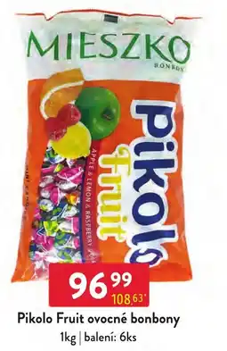 Qanto Pikolo Fruit ovocné bonbony nabídka