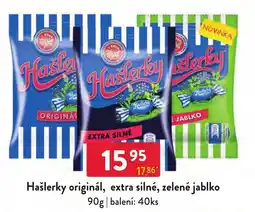 Qanto Hašlerky extra silné zelené jablko nabídka
