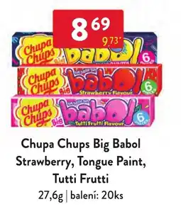 Qanto Chupa Chups Big Babol nabídka