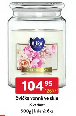 Qanto Aura svíčka vonná ve skle nabídka