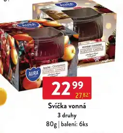 Qanto Aura svíčka vonná nabídka