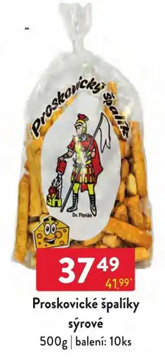 Qanto Proskovický špalík sýrové nabídka