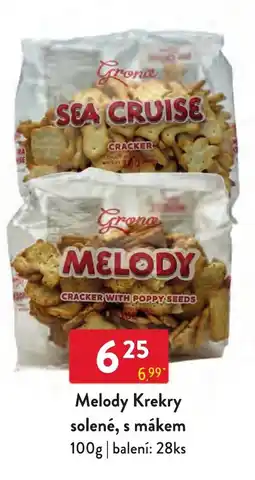 Qanto Melody Krekry solené, s mákem nabídka