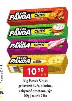 Qanto Big Panda Chips nabídka