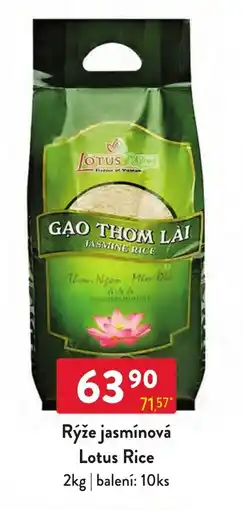 Qanto Lotus Rice Rýže jasmínová nabídka